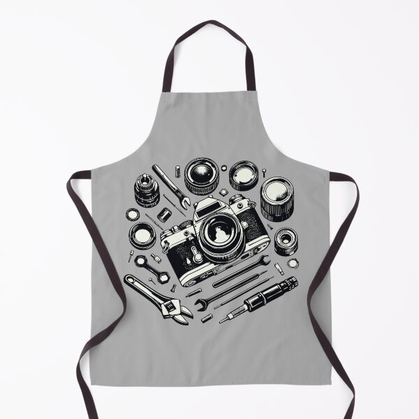 Item preview, Camera Repair Tools Illustration Art designed and sold by BRU Design.