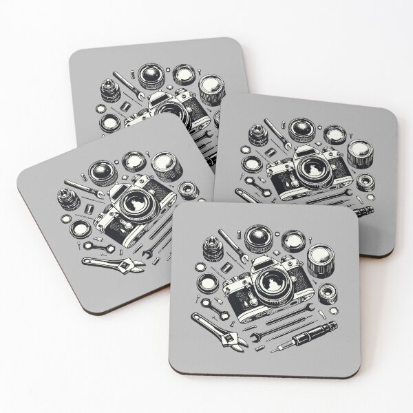 Item preview, Camera Repair Tools Illustration Art designed and sold by BRU Design.