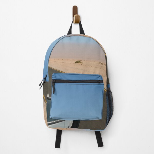 Item preview, View on asphalt road wirth sandstorm through desert in Namibia designed and sold by Photopat.