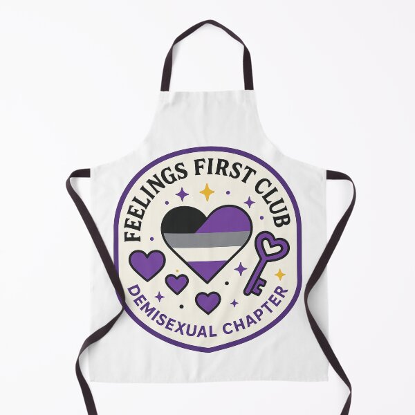 Item preview, Feelings First Club – Demisexual Chapter: Emblem of Emotional Pride designed and sold by Rajasekar.