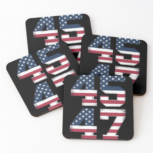 Item preview, Trump 2024 Vintage 45 47 Stand With American Flag designed and sold by Nekusa.
