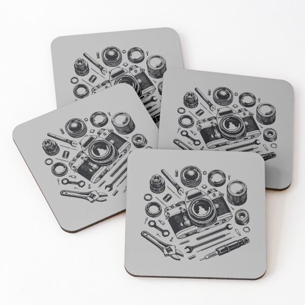 Item preview, Camera Parts And Tools Silhouette designed and sold by BRU Design.