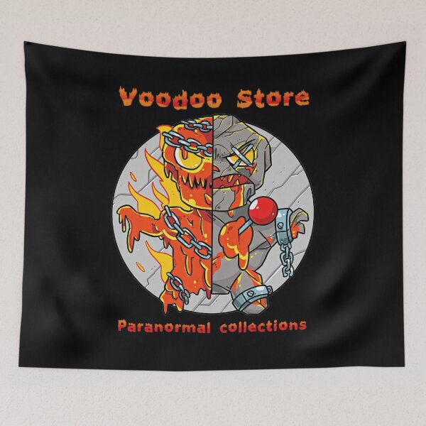 Item preview, Voodoo Doll Lava Stone Bound designed and sold by Voodoo Store Paranormal Collections.