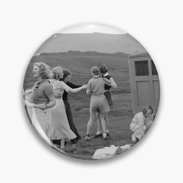 Item preview, Girls dancing together outdoors in the 1930's designed and sold by Photopat.