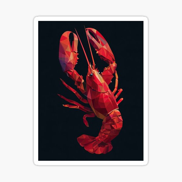Aperçu de l'œuvre Conception numérique d'un homard créée et vendue par AmoebaPress.
