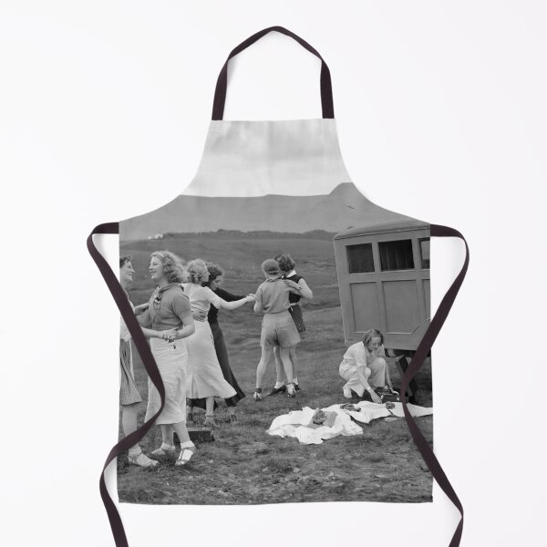 Item preview, Girls dancing together outdoors in the 1930's designed and sold by Photopat.