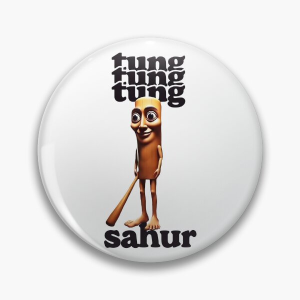 Item preview, Tung Tung Tung Sahur design designed and sold by EmeraldeaArt.