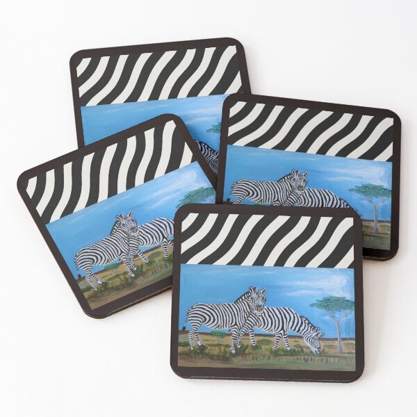 Item preview, Zebra Axis grazing  designed and sold by annenambiro.