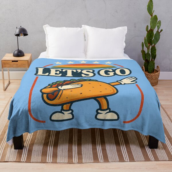 Item preview, Cartoon Tariff Taco Dab Artwork Retro Sunset Style Let's Go designed and sold by Art2Me.