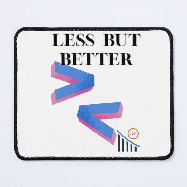 Item preview, Less But Better – Simplify. Focus. Elevate. designed and sold by Happyfreedom.