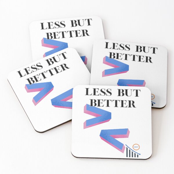 Item preview, Less But Better – Simplify. Focus. Elevate. designed and sold by Happyfreedom.