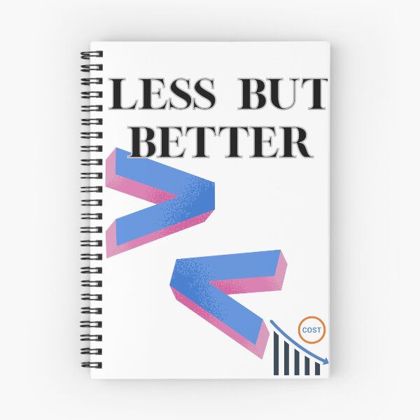 Item preview, Less But Better – Simplify. Focus. Elevate. designed and sold by Happyfreedom.
