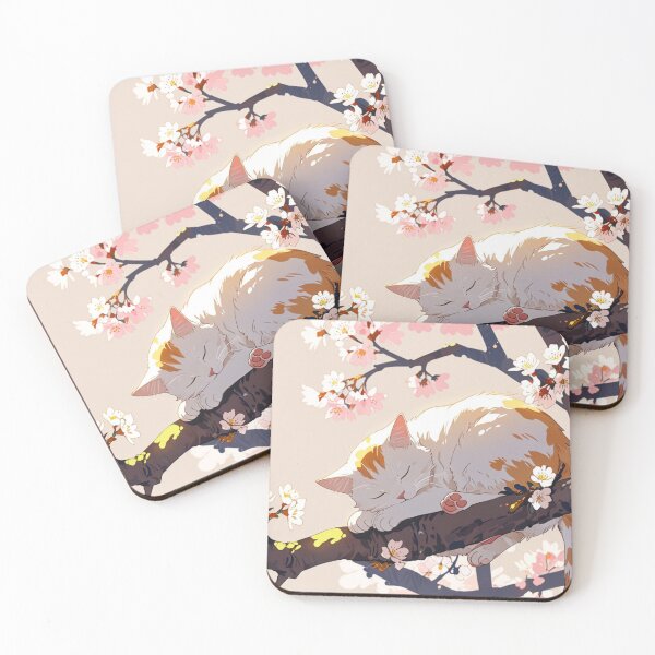 Item preview, Cat sleeping in tree designed and sold by ChromaStyle.