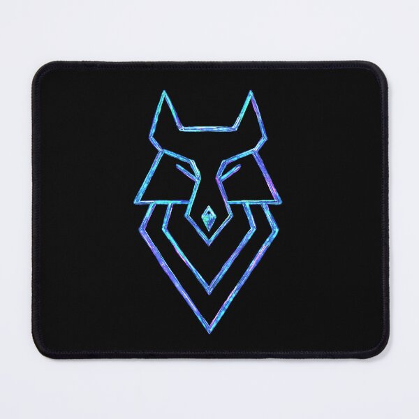 Item preview, Blue Sparkling Wolf Logo designed and sold by AnastasiiaAsp.
