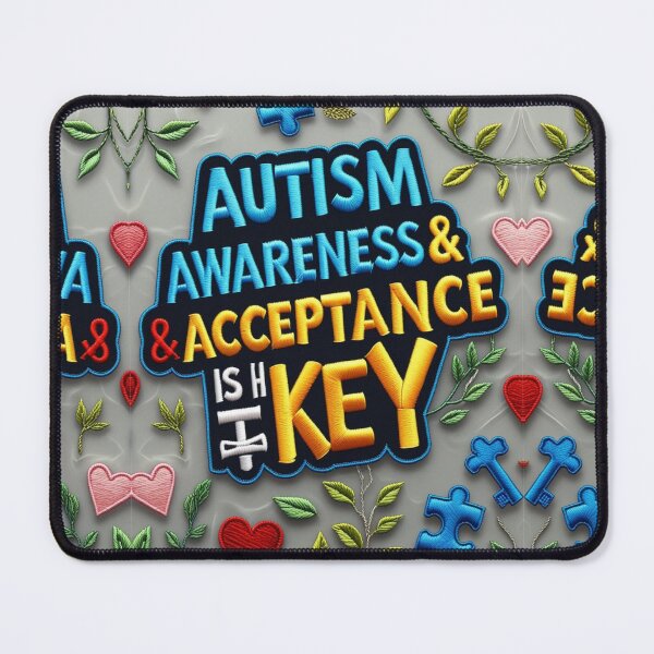Item preview, Autism Awareness Acceptance is Key Support and Inclusion Design designed and sold by ArtDesignTp.