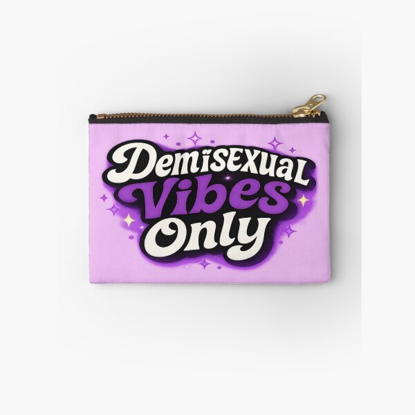 Item preview, Demisexual Vibes Only – Retro Pride Edition designed and sold by Rajasekar.