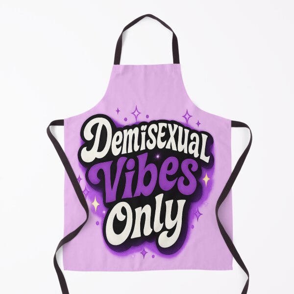 Item preview, Demisexual Vibes Only – Retro Pride Edition designed and sold by Rajasekar.