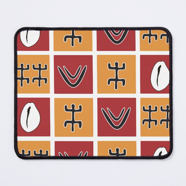 Item preview, Bogolan Orange Pattern designed and sold by Wolagno.