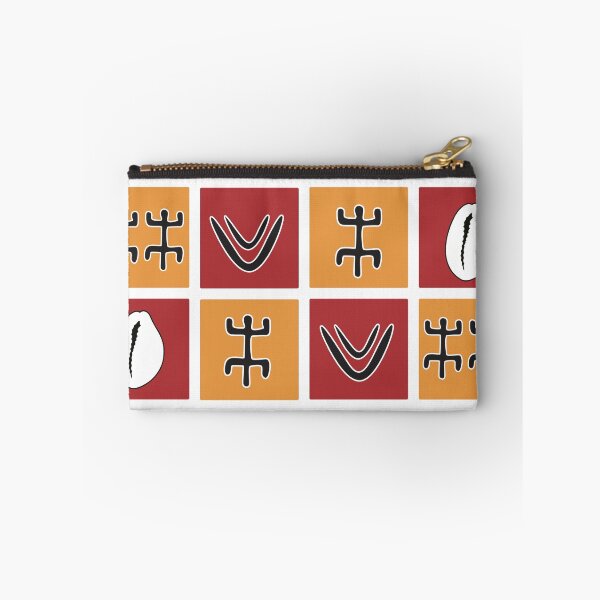 Item preview, Bogolan Orange Pattern designed and sold by Wolagno.