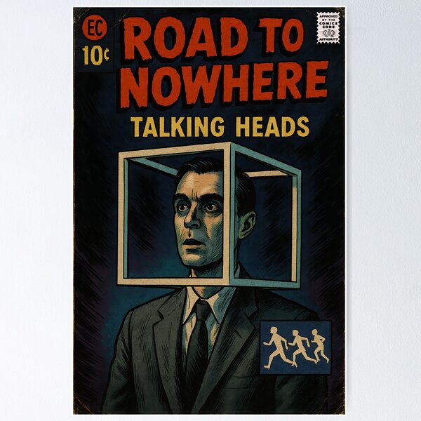 Aperçu de l'œuvre Talking Heads - La route vers nulle part créée et vendue par Wanderdreaming.