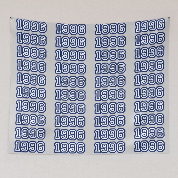 Item preview, “1996” 90s College Numbers – Blue Border designed and sold by Vision Illustrated.