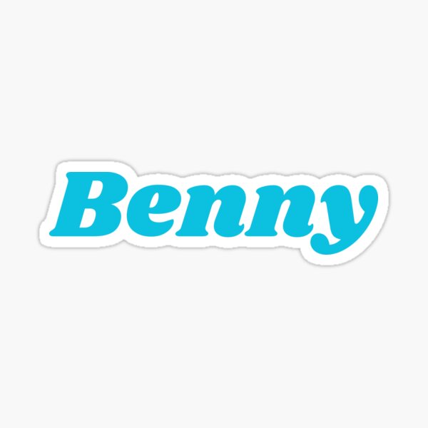 Vista previa del artículo con la obra «Benny», diseñado y vendido por RedParker.