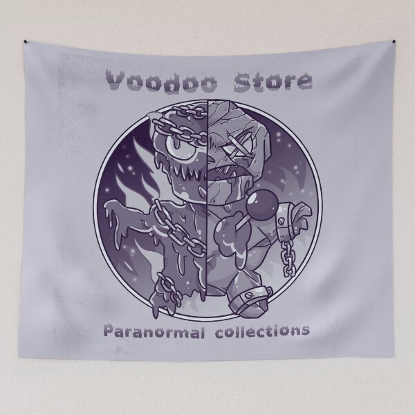 Item preview, Voodoo Doll Lava Stone Vintage designed and sold by Voodoo Store Paranormal Collections.