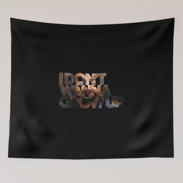 Item preview, I don't wanna grow up - Tom Waits - Vintage - Rock - Grunge - Blues - Classic - Retro designed and sold by SentientGallery.