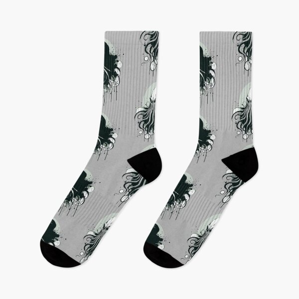Item preview, Cthulhu Ink Brush Horror Design designed and sold by BRU Design.