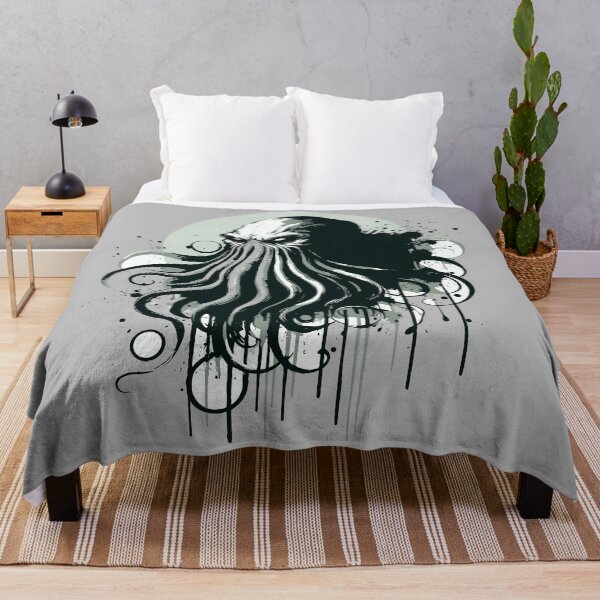 Artikelvorschau, Cthulhu-Tintenpinsel-Horror-Design entworfen und verkauft von BRU Design.