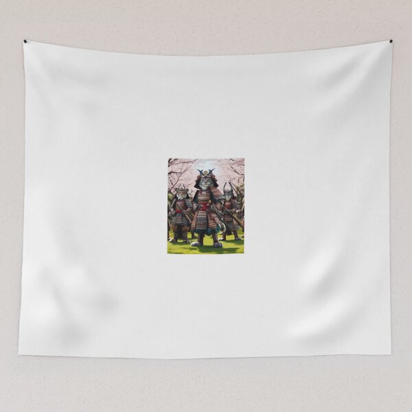 Item preview, Samurai Feliforms – Warrior Cats in Ancient Armor designed and sold by ashokreddy343.