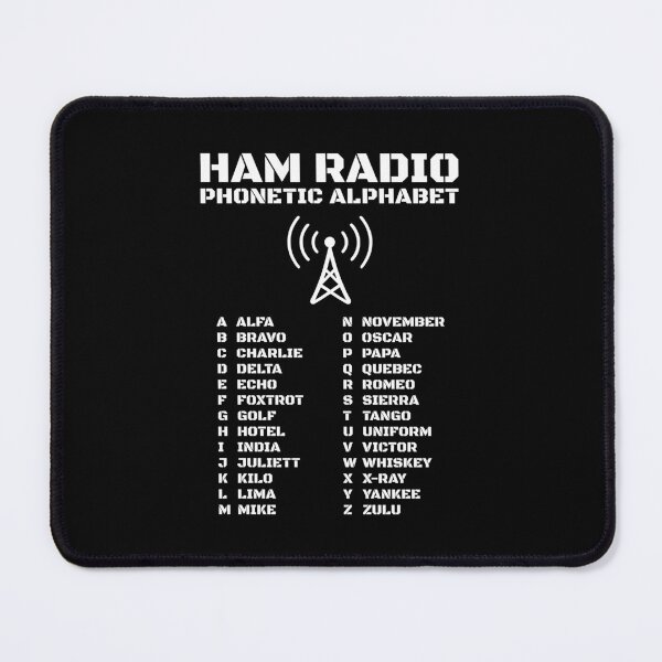 Item preview, Ham Radio Phonetics & NATO Code Art designed and sold by AnnSign.