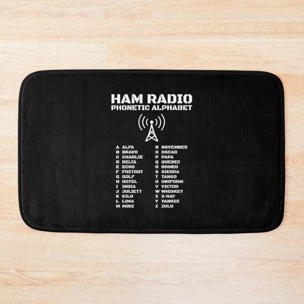 Item preview, Ham Radio Phonetics & NATO Code Art designed and sold by AnnSign.