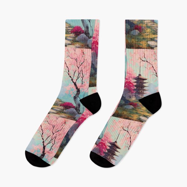 Item preview, Floral Japanese Spring designed and sold by bapupa.