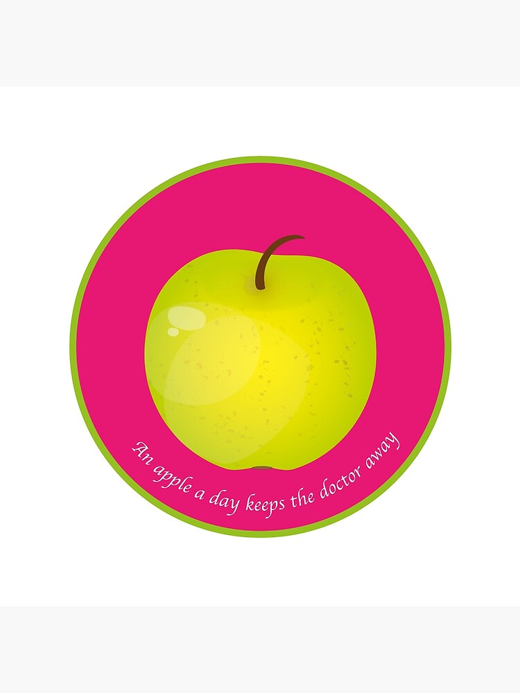 « An apple a day keeps the Doctor away » par RosaLeeDesign