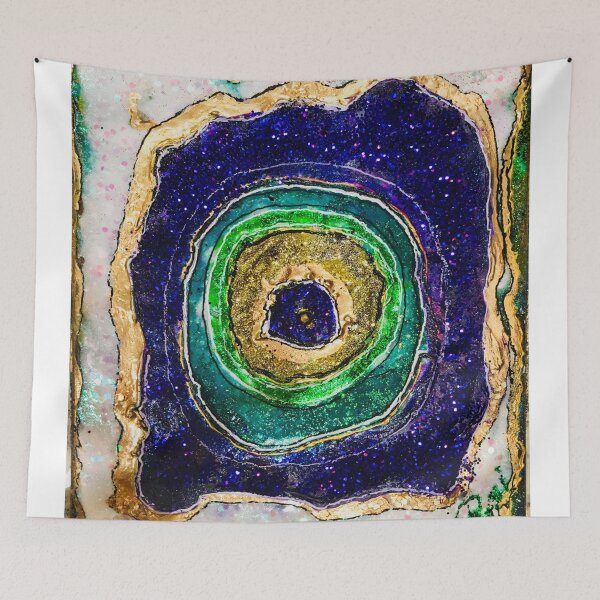 Item preview, Black Pearl Geode designed and sold by Rossi Fine Art Gallery.
