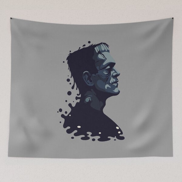 Item preview, Frankenstein’s Creature Profile Artwork designed and sold by BRU Design.