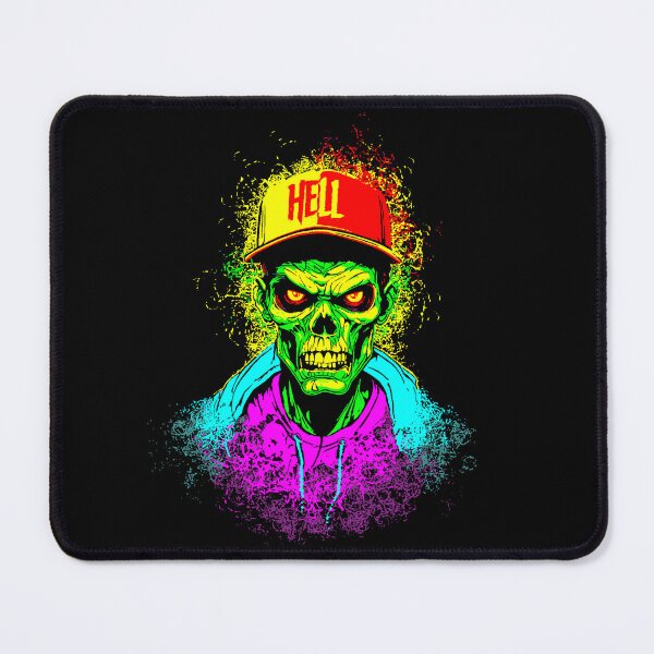 Item preview, Zombie Skater Urban Neon Horror designed and sold by Krypteek.