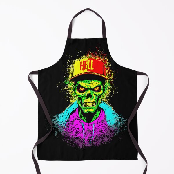 Item preview, Zombie Skater Urban Neon Horror designed and sold by Krypteek.