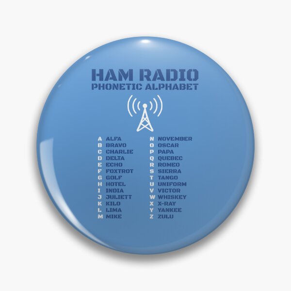 Item preview, Ham Radio Phonetic Alphabet Graphic designed and sold by AnnSign.