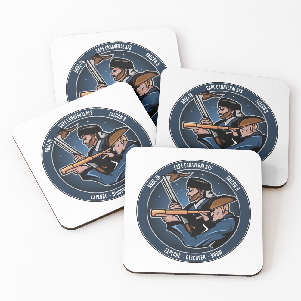 Item preview, Coasters (Set of 4) designed and sold by Spacestuffplus.