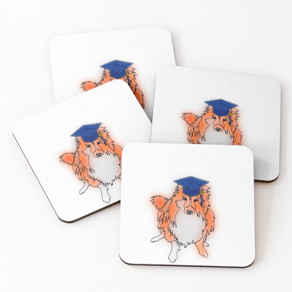 Item preview, Josh the Ginger Graduation Sheltie Dog – animalzinhats designed and sold by Ashley’sAnimalz.