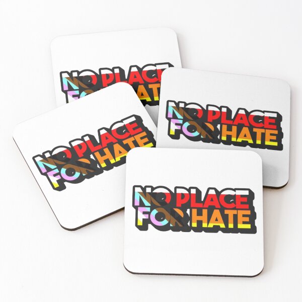 Item preview, No Place for Hate designed and sold by Feathers and Flair.