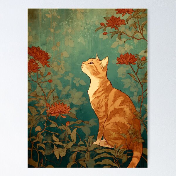 Item preview, Japanese Cat designed and sold by bapupa.