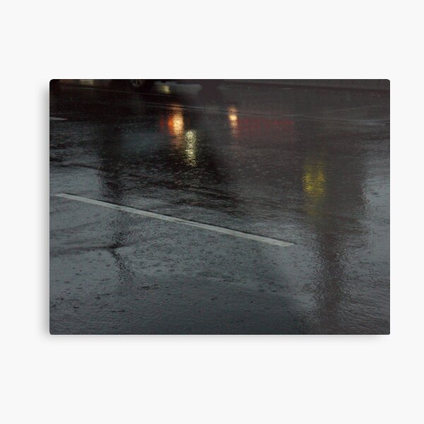 Rain Metal Print