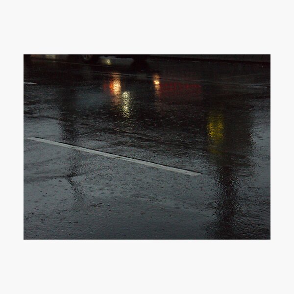 Rain Photographic Print