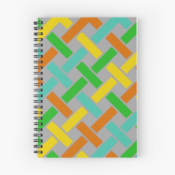Item preview, Diagonal Knot Design with Interlocking Multicolor Lines designed and sold by Tarjiart.