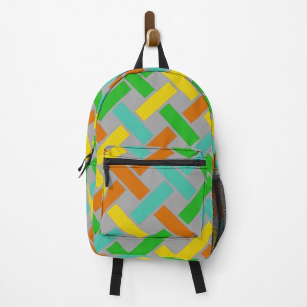 Item preview, Diagonal Knot Design with Interlocking Multicolor Lines designed and sold by Tarjiart.