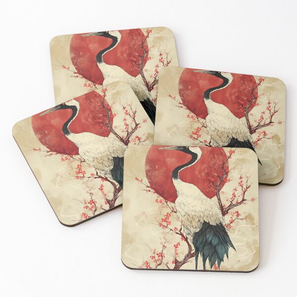 Item preview, Graceful Japanese Crane designed and sold by bapupa.