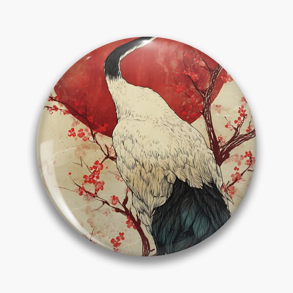 Item preview, Graceful Japanese Crane designed and sold by bapupa.